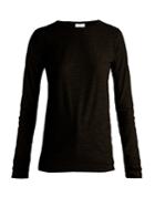 Raey Long-sleeved Slubby Cotton-jersey T-shirt