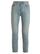 Valentino High-rise Cropped Jeans
