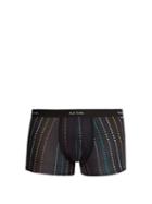 Matchesfashion.com Paul Smith - Star Stretch Cotton Boxer Shorts - Mens - Black