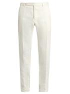 Berluti Straight-leg Linen-blend Trousers