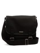 Saint Laurent Canvas And Leather Messenger Bag