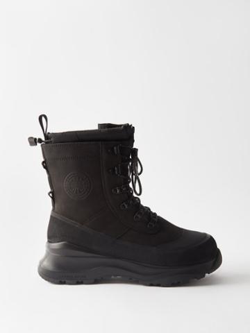 Canada Goose - Armstrong Leather Hiking Boots - Mens - Black