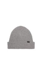 Paul Smith - Logo-patch Cashmere-blend Beanie Hat - Mens - Grey