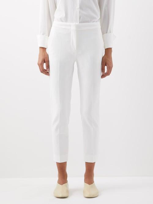 Max Mara - Pegno Trousers - Womens - Ivory