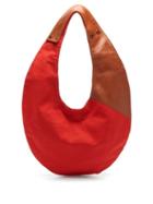 Matchesfashion.com Gabriel For Sach - Saturno Leather-panelled Canvas Bag - Womens - Red Multi