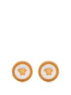 Matchesfashion.com Versace - Tribute Mother Of Pearl Earrings - Womens - Pearl