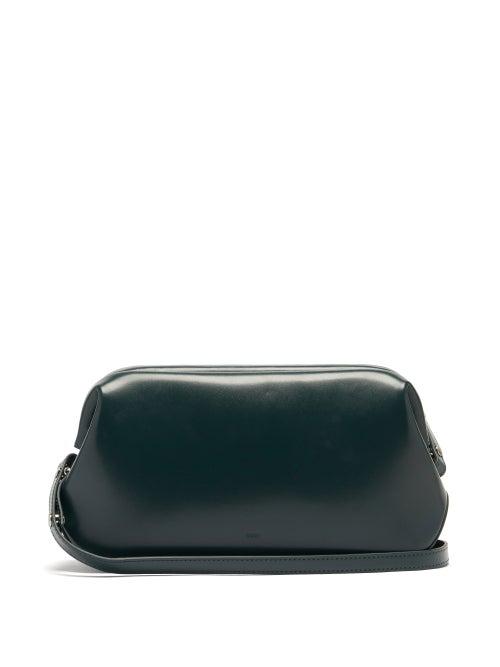 Matchesfashion.com Osoi - Dutch Brot Small Leather Bag - Womens - Dark Green