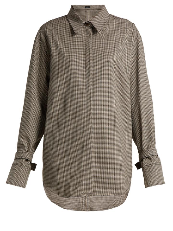 Joseph Renne Houndstooth Shirt