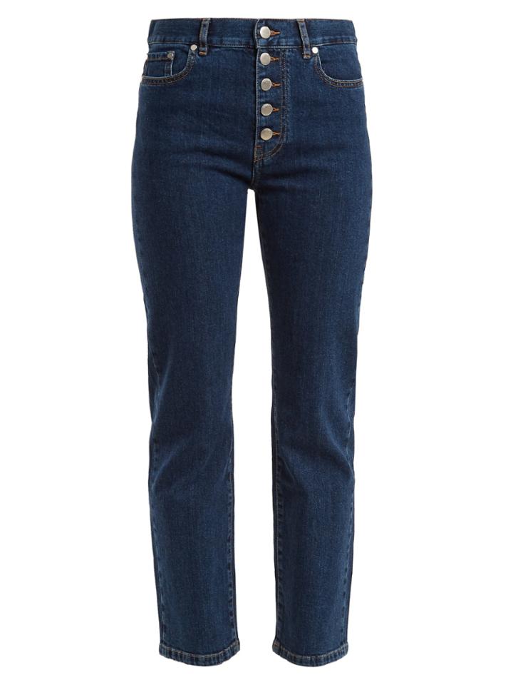 Joseph Den Straight-leg Cropped Jeans