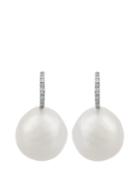 Brigid Blanco Diamond, Pearl & White-gold Earrings