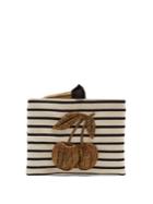 Sanayi 313 Ciliega Embroidered Canvas Clutch