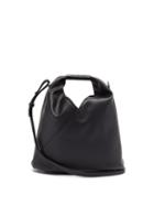 Matchesfashion.com Mm6 Maison Margiela - Japanese Mini Faux-leather Shoulder Bag - Womens - Black