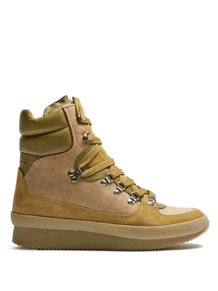 Isabel Marant Brendty High-top Wedge Trainers