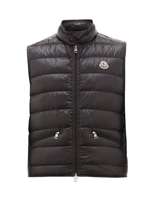 Matchesfashion.com Moncler - Gui Down-filled Shell Gilet - Mens - Black