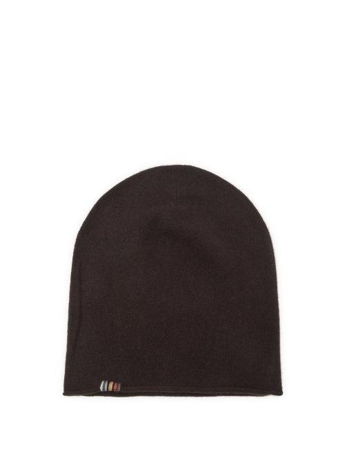 Extreme Cashmere - Bon Cashmere Beanie Hat - Womens - Dark Brown