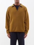 Extreme Cashmere - Cashmere Polo Top - Mens - Khaki