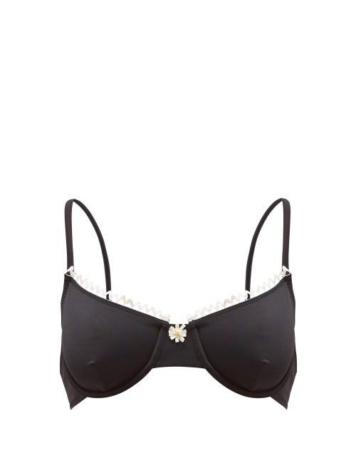 Matchesfashion.com Solid & Striped - The Eva Bikini Top - Womens - Black