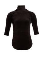 Matchesfashion.com Vetements - X Juicy Couture Cotton Blend Velour Top - Womens - Black