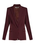 Stella Mccartney Ingrid Single-breasted Peak-lapel Blazer