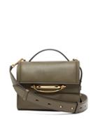 Matchesfashion.com Alexander Mcqueen - The Story Small Leather Bag - Womens - Khaki Multi