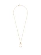Matchesfashion.com Yvonne Leon - Diamond & 9kt Gold Pendant Necklace - Womens - Yellow Gold
