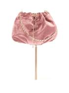 Matchesfashion.com Rosantica By Michela Panero - Fatale Velvet Shoulder Bag - Womens - Pink Multi