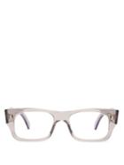 Matchesfashion.com Cutler And Gross - Rectangle Frame Glasses - Mens - Grey