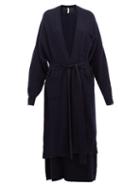 Matchesfashion.com Extreme Cashmere - No.91 Koto2 Cashmere Blend Cardigan - Womens - Navy