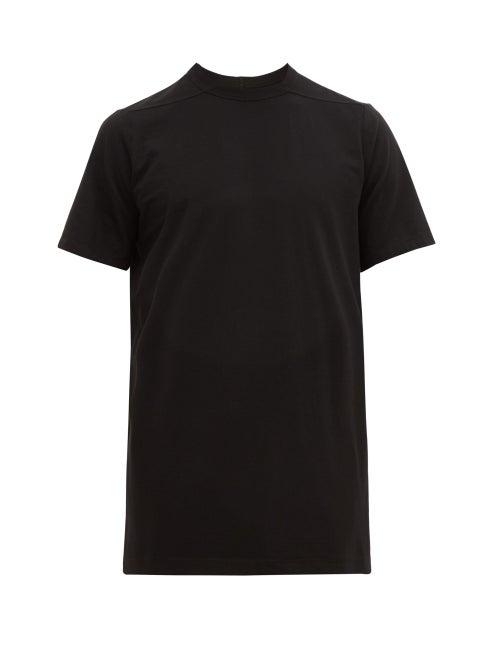 Matchesfashion.com Rick Owens - Level Longline Cotton Jersey T Shirt - Mens - Black