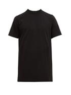 Matchesfashion.com Rick Owens - Level Longline Cotton Jersey T Shirt - Mens - Black