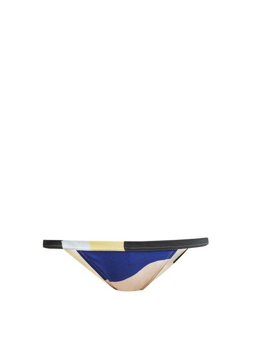 Matchesfashion.com Bower - X Julian Smith Tangiers Bikini Briefs - Womens - Multi