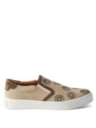 Armando Cabral - Empada Canvas Slip-on Trainers - Mens - Brown