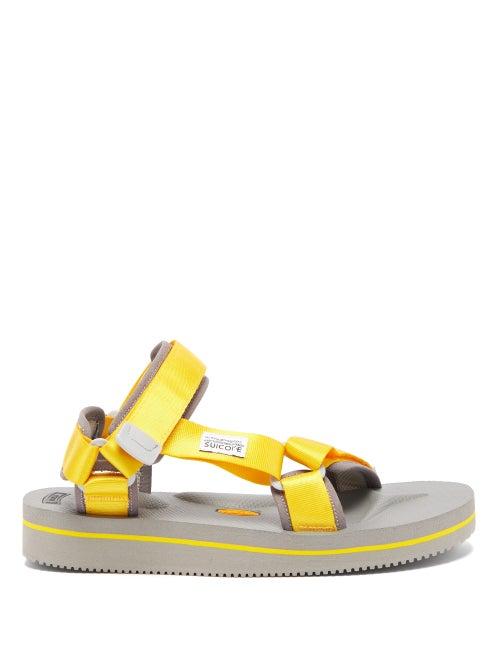 Matchesfashion.com Suicoke - Depa-v2 Technical Sandals - Mens - Yellow