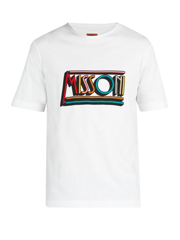 Missoni Mare Logo-print Cotton T-shirt