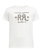 Matchesfashion.com Rrl - Logo-print Cotton-jersey T-shirt - Mens - White