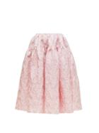 Matchesfashion.com Cecilie Bahnsen - Rosie Cloqu Skirt - Womens - Light Pink