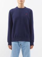Polo Ralph Lauren - Logo-embroidered Cotton-jersey Sweatshirt - Mens - Navy