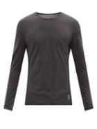 Matchesfashion.com On - Performance Long-sleeved Technical-jersey Top - Mens - Black