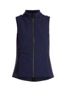 Matchesfashion.com Falke - Contrast Panel Shell Performance Gilet - Womens - Navy