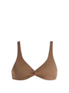 Matchesfashion.com Solid & Striped - The Jane Bikini Top - Womens - Brown