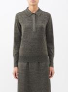 Cefinn - Josie Metallic Wool-blend Sweater - Womens - Gold