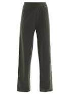 Matchesfashion.com Extreme Cashmere - Wide-leg Stretch-cashmere Track Pants - Womens - Khaki