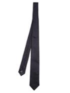 Ermenegildo Zegna Pin-dot Jacquard Silk Tie