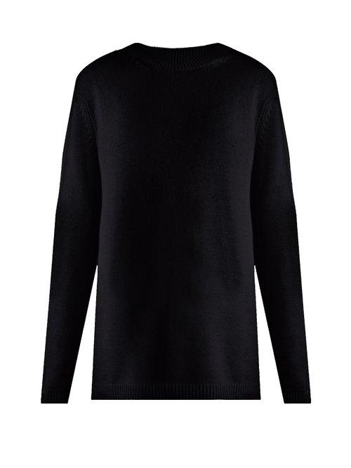 Matchesfashion.com Raey - Loose Fit Cashmere Sweater - Womens - Navy