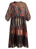 Matchesfashion.com Biyan - Lilo Silk Dress - Womens - Red Multi