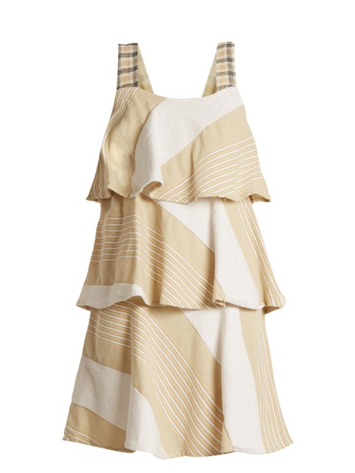 Ace & Jig Simone Tiered Cotton-blend Dress