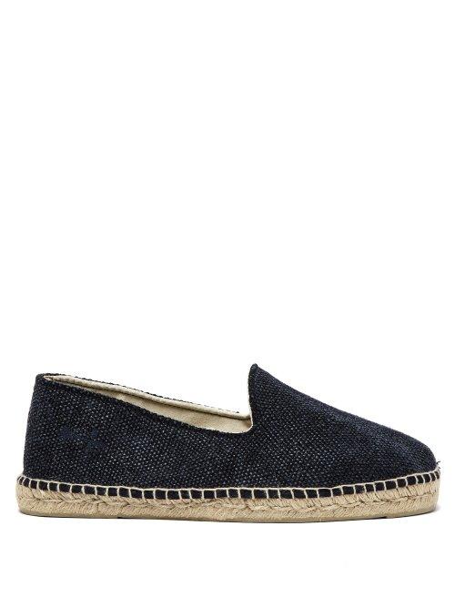 Matchesfashion.com Maneb - Yucatan Jute Espadrilles - Mens - Navy