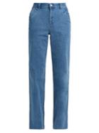 A.p.c. America High-waisted Wide-leg Jeans