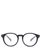 Matchesfashion.com Celine Eyewear - Round Acetate Glasses - Mens - Black