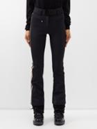 Goldbergh - Cher Belted Softshell Ski Trousers - Womens - Black